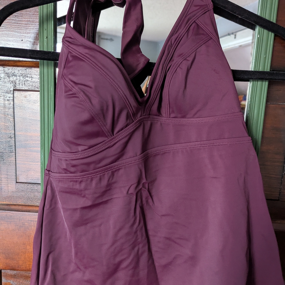 Purple Halter Top